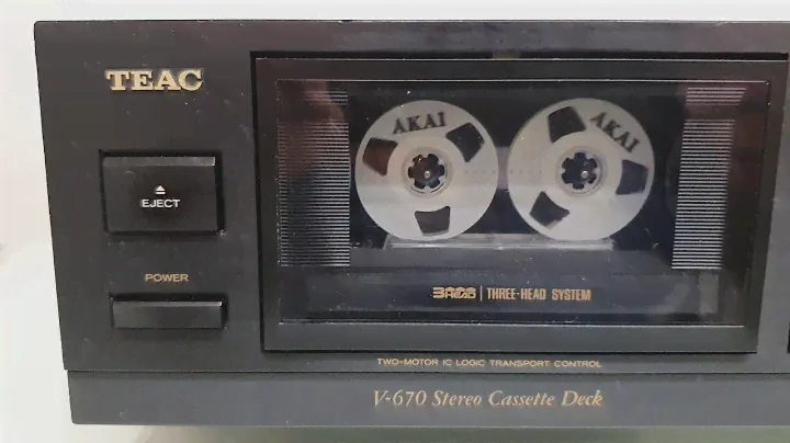 TEAC V 670 3 HEADS DEMO