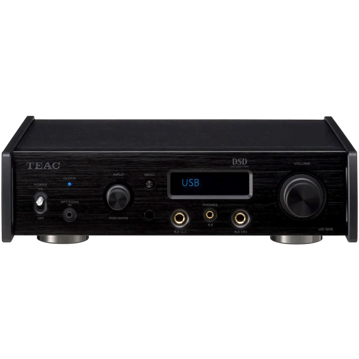 Teac UD-505-X Black Цифро-аналоговый преобразователь с усилителем для наушников