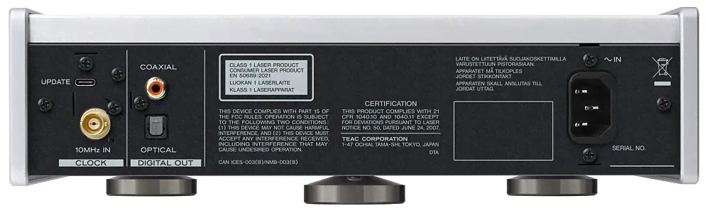 TEAC PD-505T Silver - CD транспорт-1