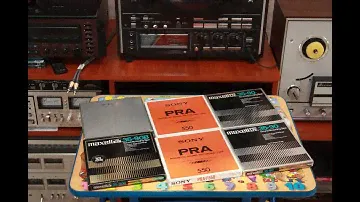 Maxell, SONY, TDK - Лента записывалась на TEAC X-2000R