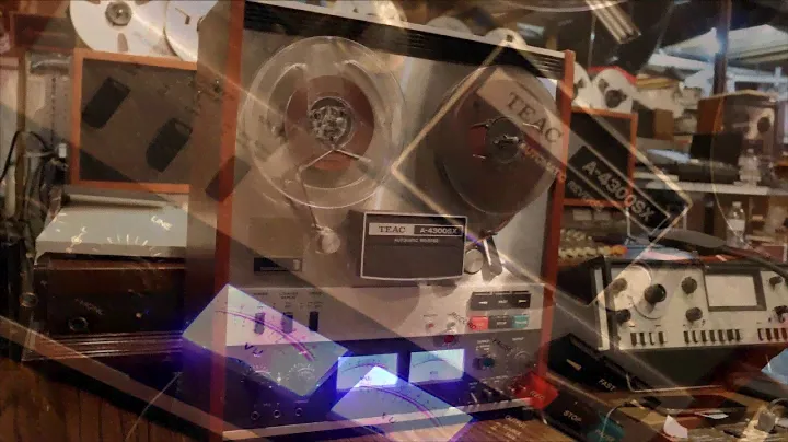 Teac A 4300sx Reel to Reel Pics 1