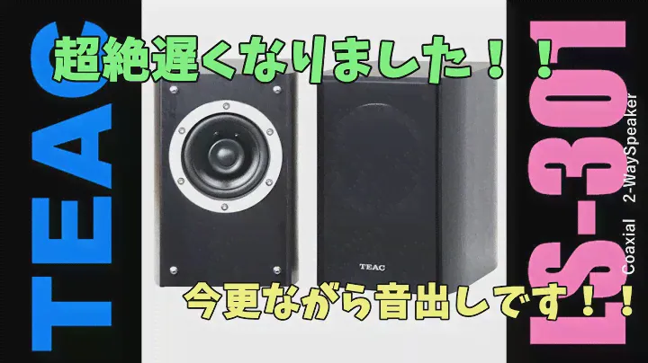 【TEAC】【LS -301】超絶遅くなりました！！音出しです(;´∀｀)