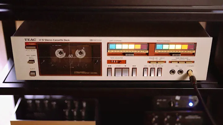 TEAC V-9 Stereo Cassette Deck (1981)