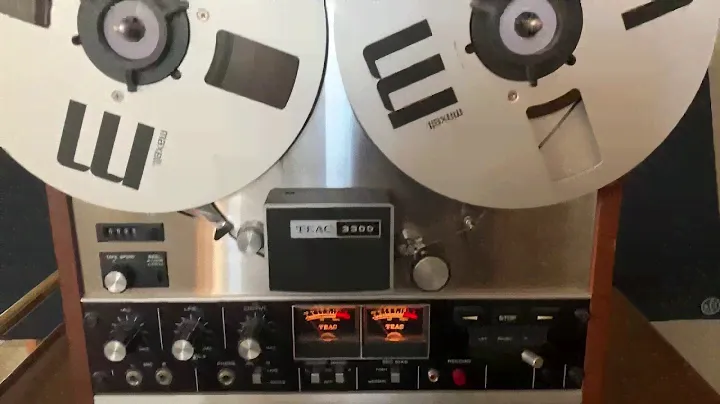 Teac 3300 10.5” Reel Tape Deck