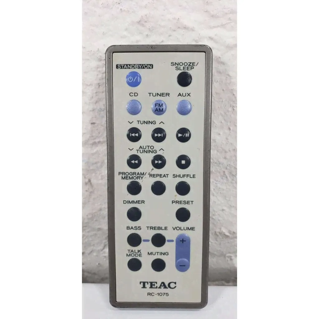 TEAC RC-1075 Audio Player Remote Control