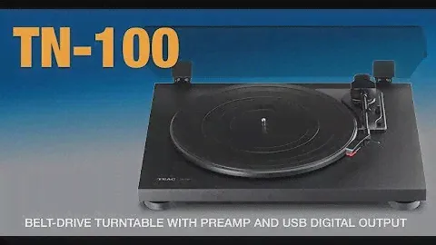 Деревянный USB-проигрыватель начального уровня (TEAC TN-100)