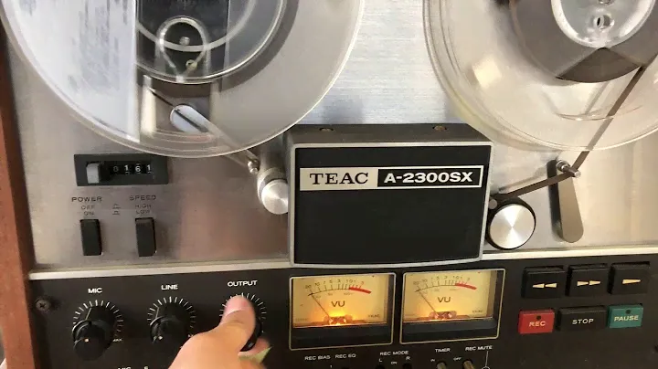 ヤフオク出品中 TEAC ティアック A-2300SX オープンリールデッキ 動作確認動画