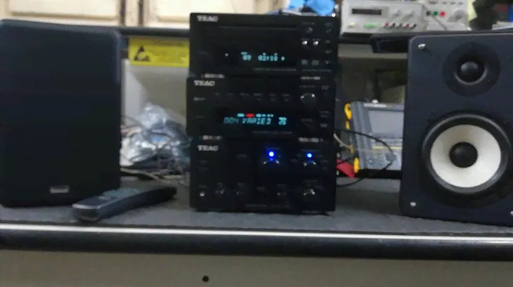 #18 Teac Midi Stereo Serie H300 Test  Quality Sound Song name (Quante Abitudini) - Gigi Finizio
