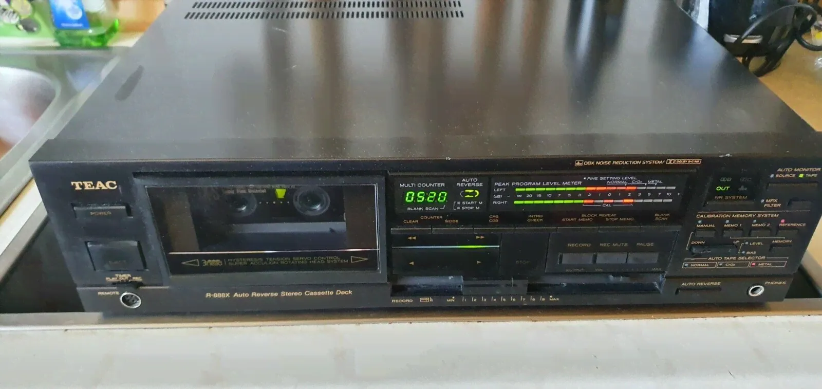 TEAC R-888X Tapedeck Auto-Reverse 3Head -RAR--0