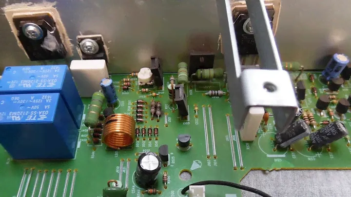 Teac A R650 MK2 Amplifier Repair