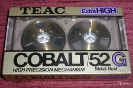 Редкая аудиокассета Teac Сobalt 52G в Москве