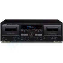 2-х кассетный магнитофон TEAC W-1200. Black.