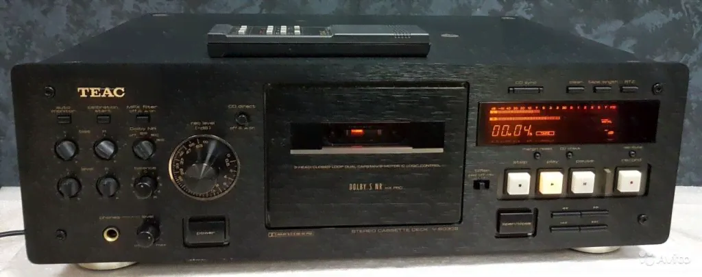 Teac-V6030S black-кассетная дека в Москве-0