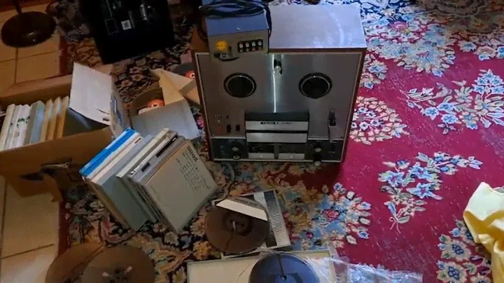 TEAC A-2050 reel to reel tape & TEAC AN-30 noise reduction dolby system