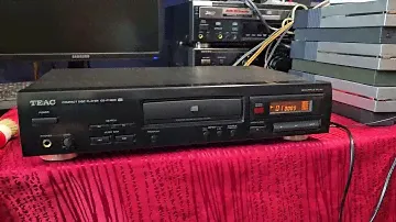 TEAC CD P1160D közép mechanikás CD  lejátszó távirányítójával eladó!