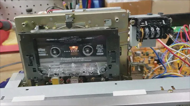 TEAC A-510 cassette deck repair