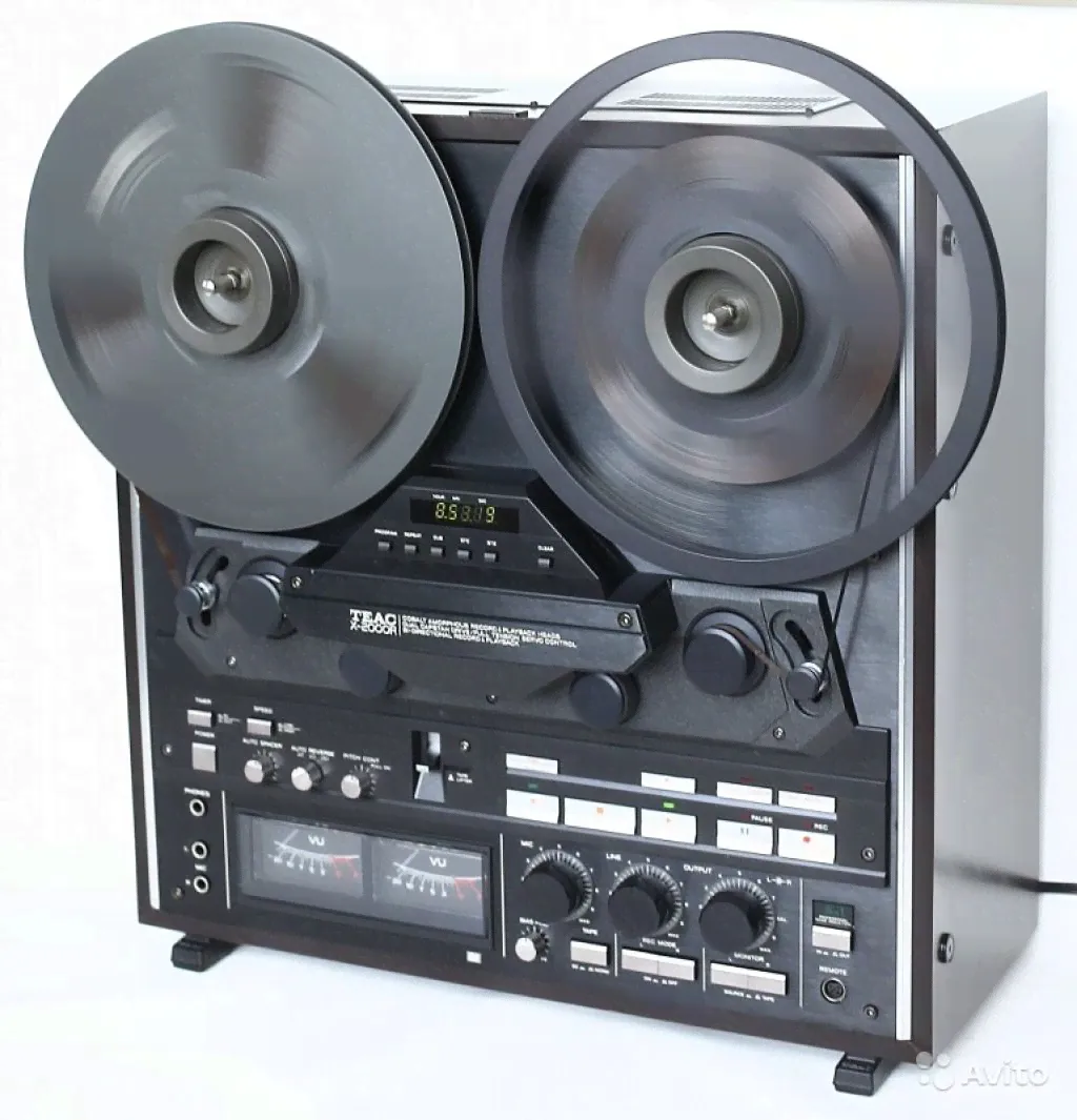Teac X2000R катушечный магнитофон - черный в Москве-0