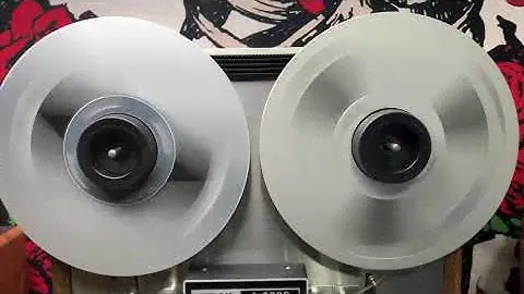 Teac A-6300 Reel to Reel – Quick Demonstration