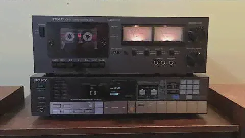 Sony STR AV 370&Teac CX 211