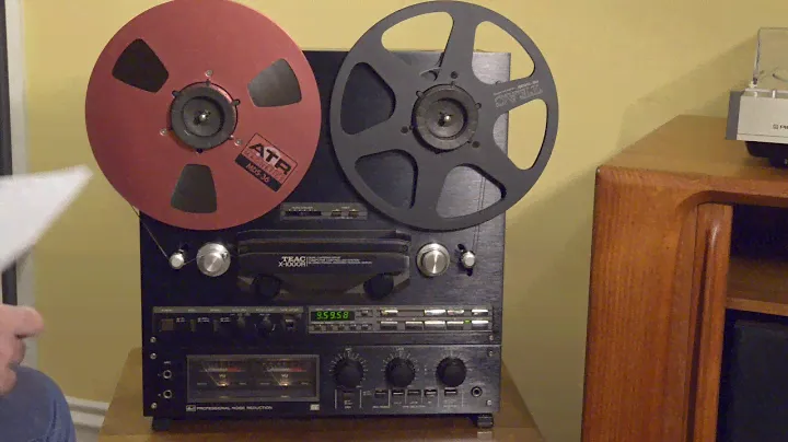 TEAC X-1000R Auto Reverse Reel to Reel Deck